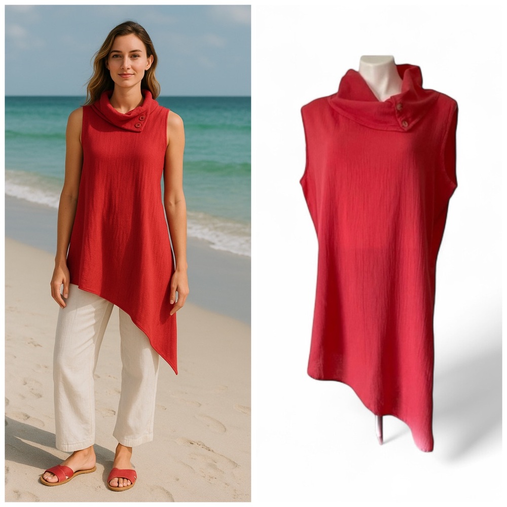 Gorgeous Jennifer McNeill Tunic Top Vanity Size 3